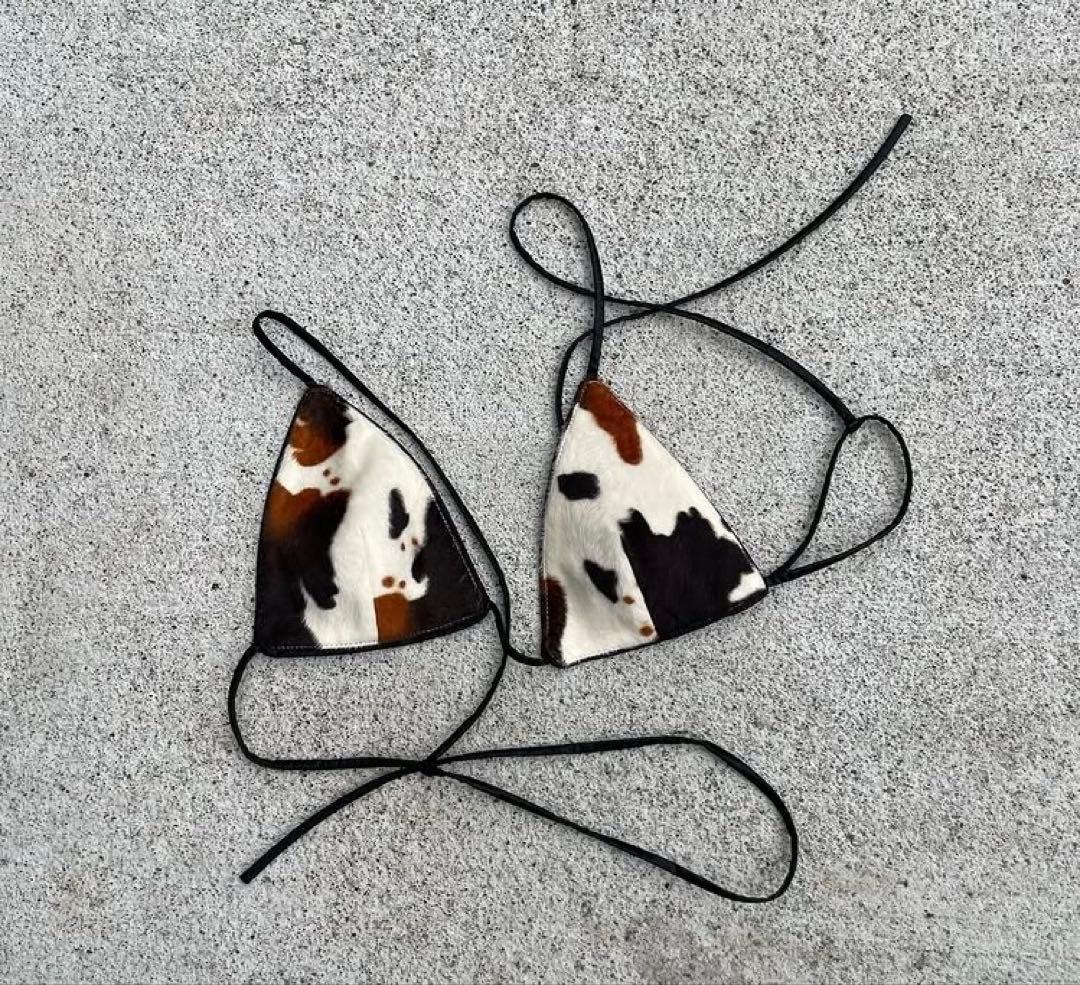 トップス IMMUNE faux fur camisole