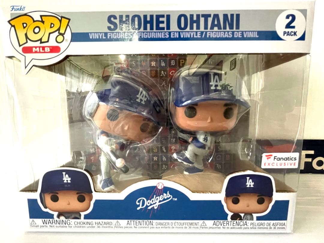 大谷翔平 Funko Pop 2パック プリントサイン入りカード付き - メルカリ