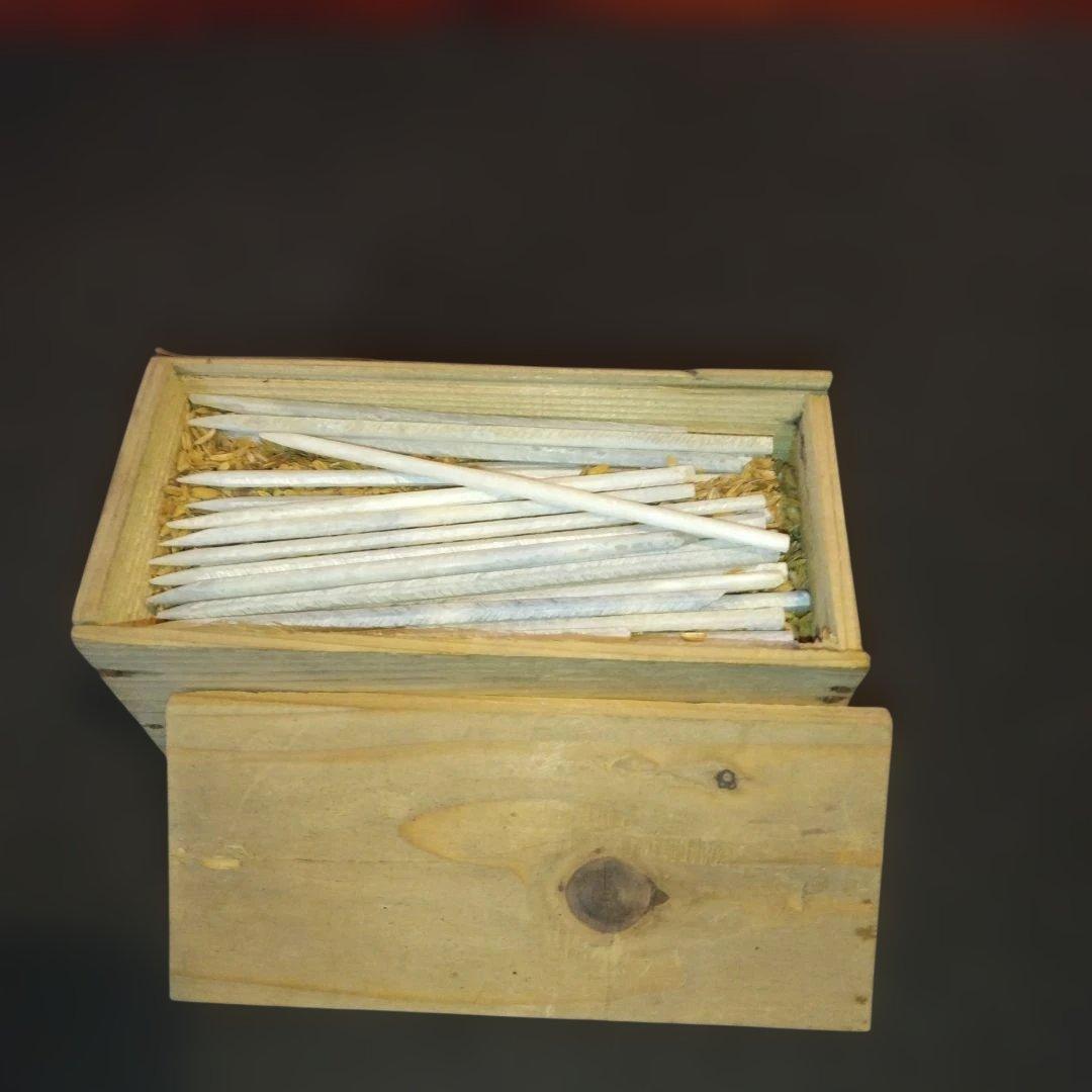 石筆　石板用筆記用具　アンティーク 磁気六角ペン、台湾ヒノキ、台湾中国ジュニパー、台湾ヒノキ、メキシコ