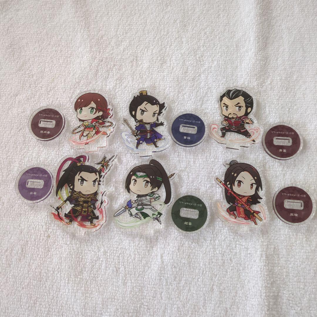 三国無双origins アクリルスタンド6点セット