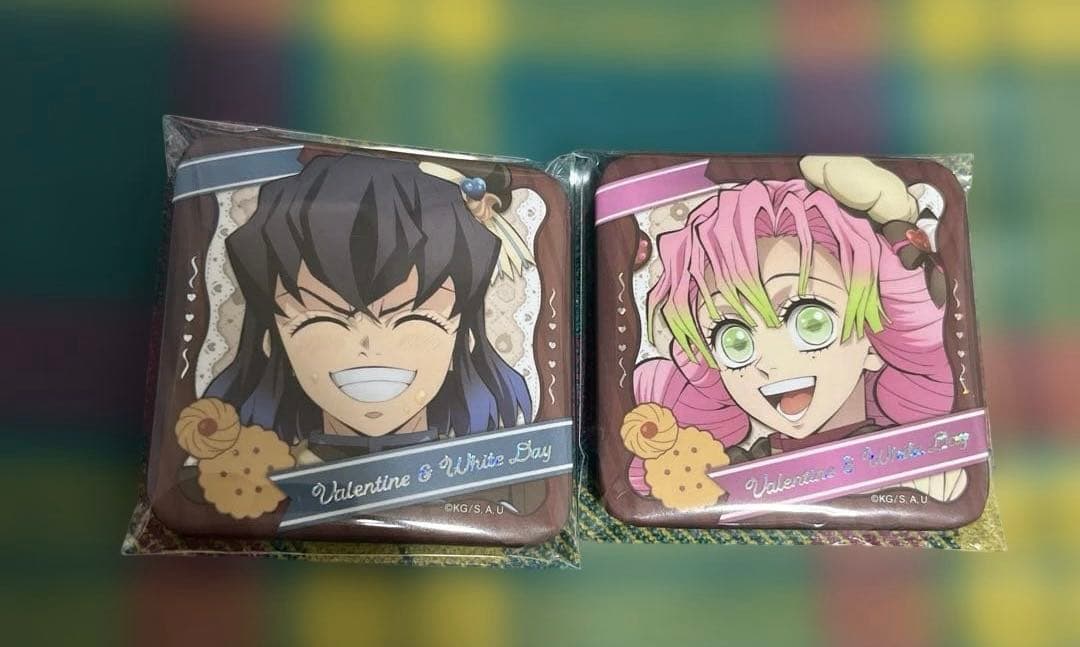 鬼滅の刃 バレンタイン＆ホワイトデー ギフト缶バッジ 2026 蜜璃