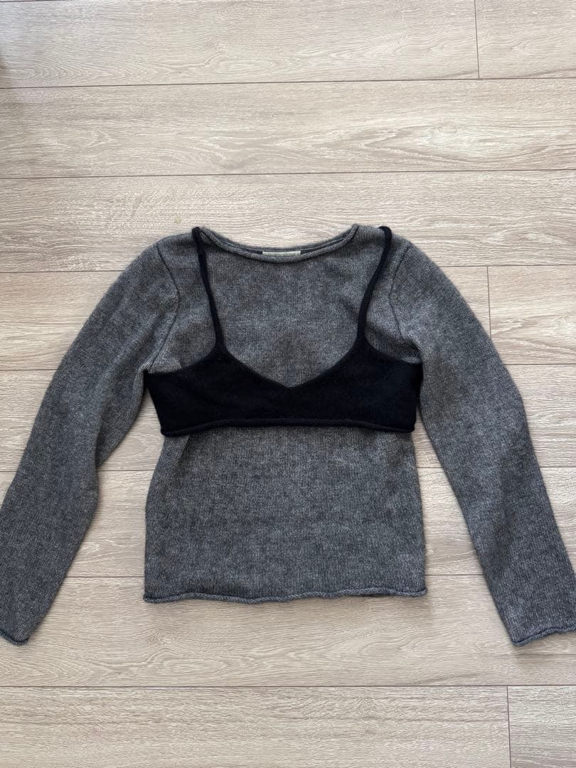 Sea Room Lynn / Raccoon wool ビスチェニット - メルカリ