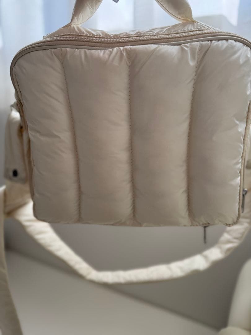 kumo様 calin マザーズバッグ ホワイト