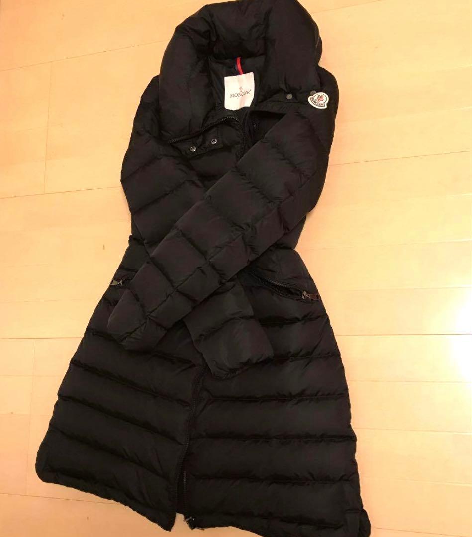 MONCLER FLAMMETTE フラメッテ　ブラック サイズ０