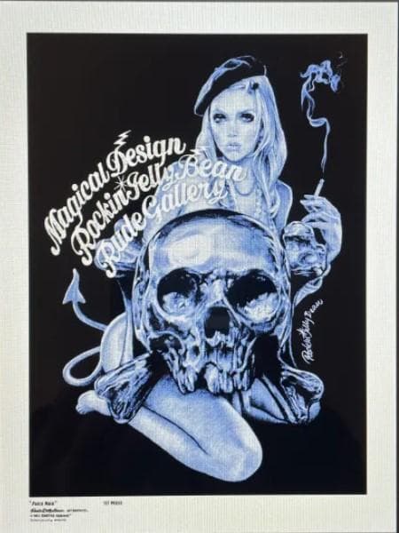 ロッキンジェリービーン　シルクスクリーンポスター　正規品