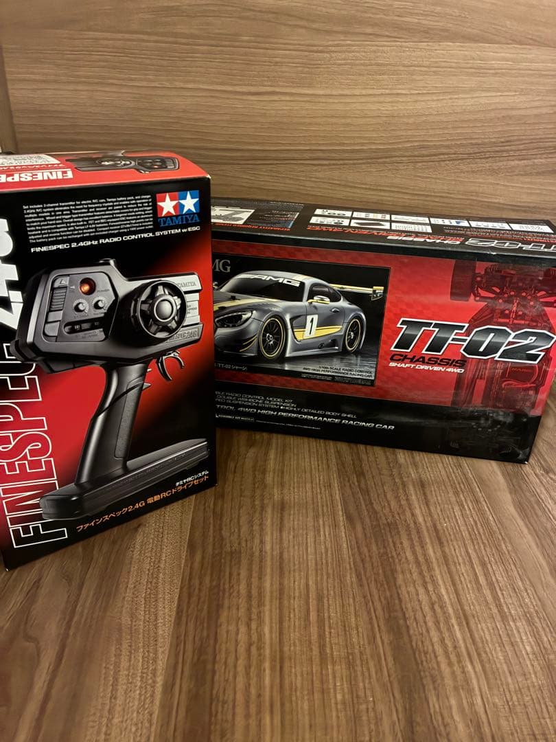 Tamiya TT-02 電動ラジコンカー + Finespec 2.4G