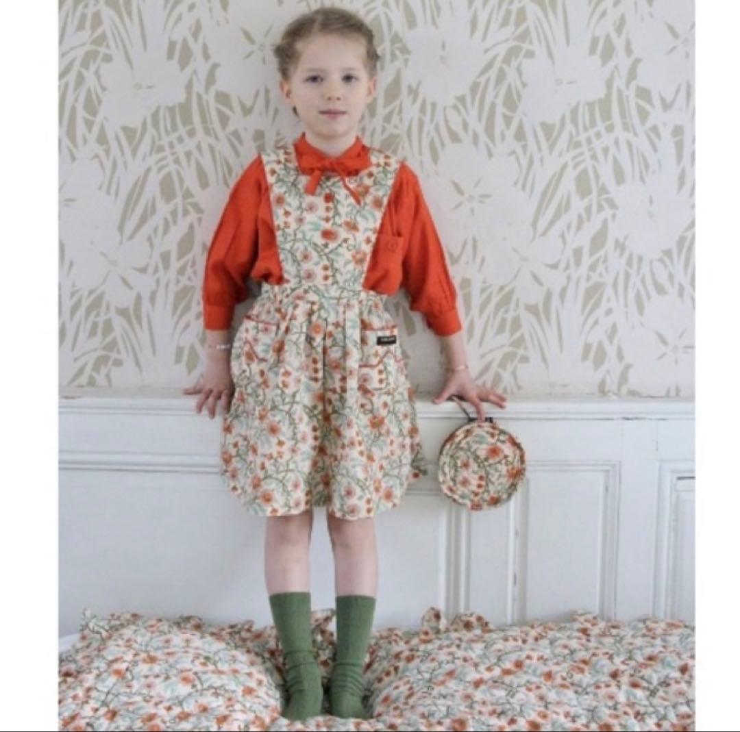 coco様専用bonjour diary エプロンワンピース 2y - メルカリ