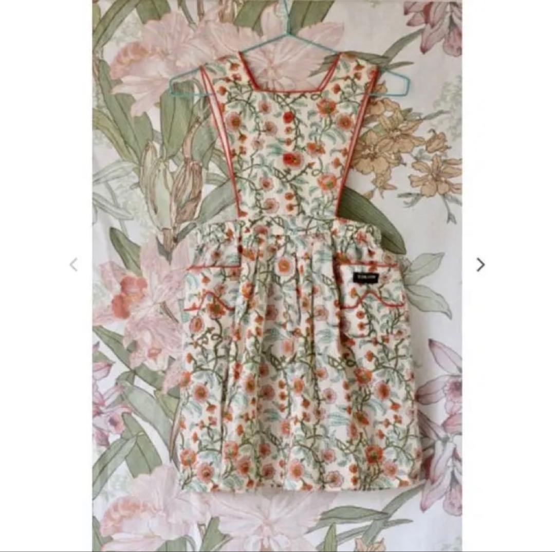 coco様専用bonjour diary エプロンワンピース 2y - メルカリ