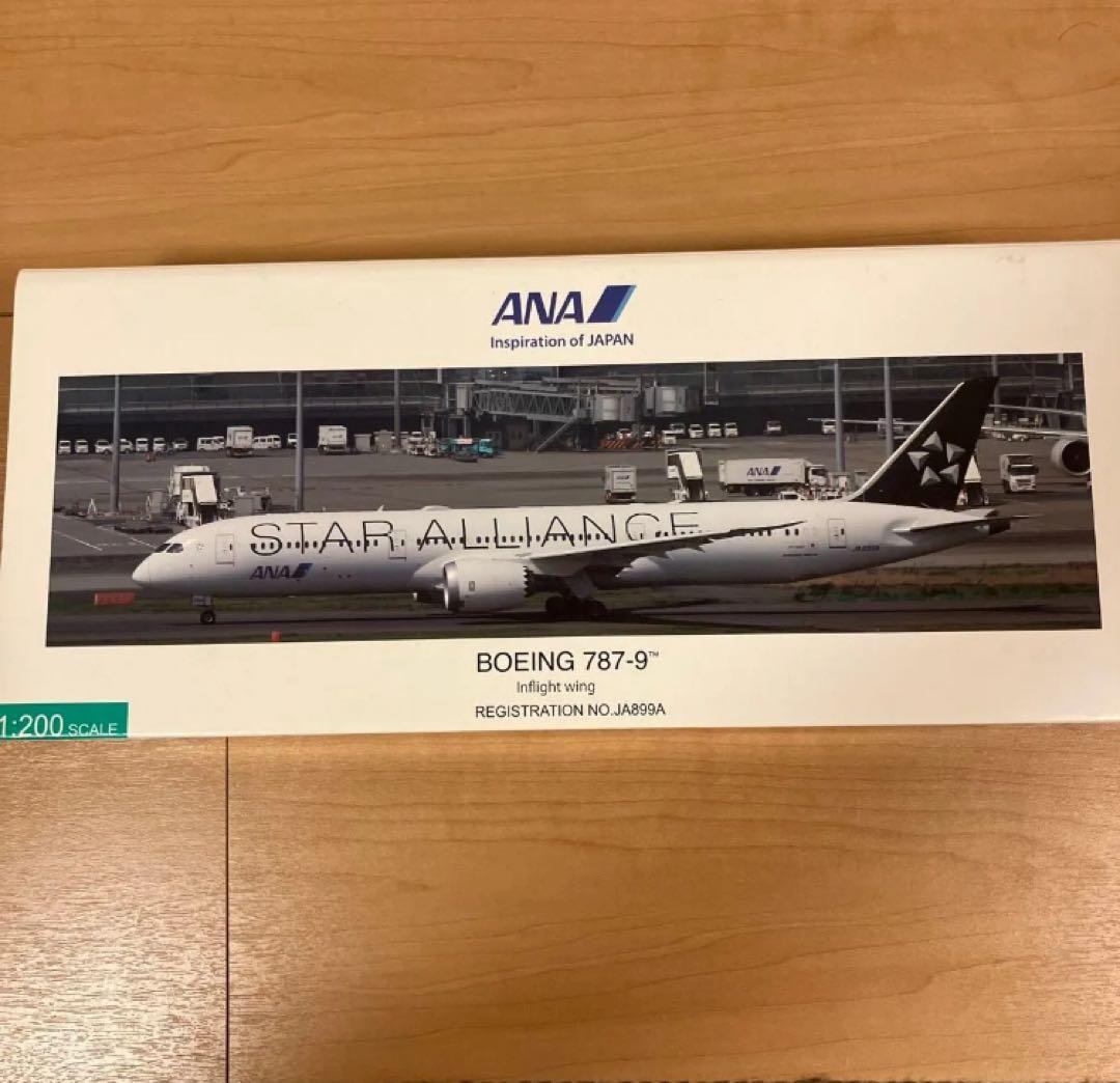 B787-9 ANA STAR ALLIANCE 塗装