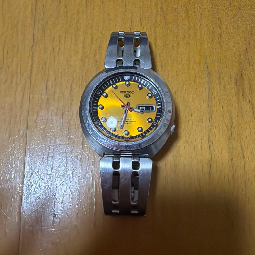 SEIKO 5 スポーツ 自動巻き 腕時計 スポーツ スシロール