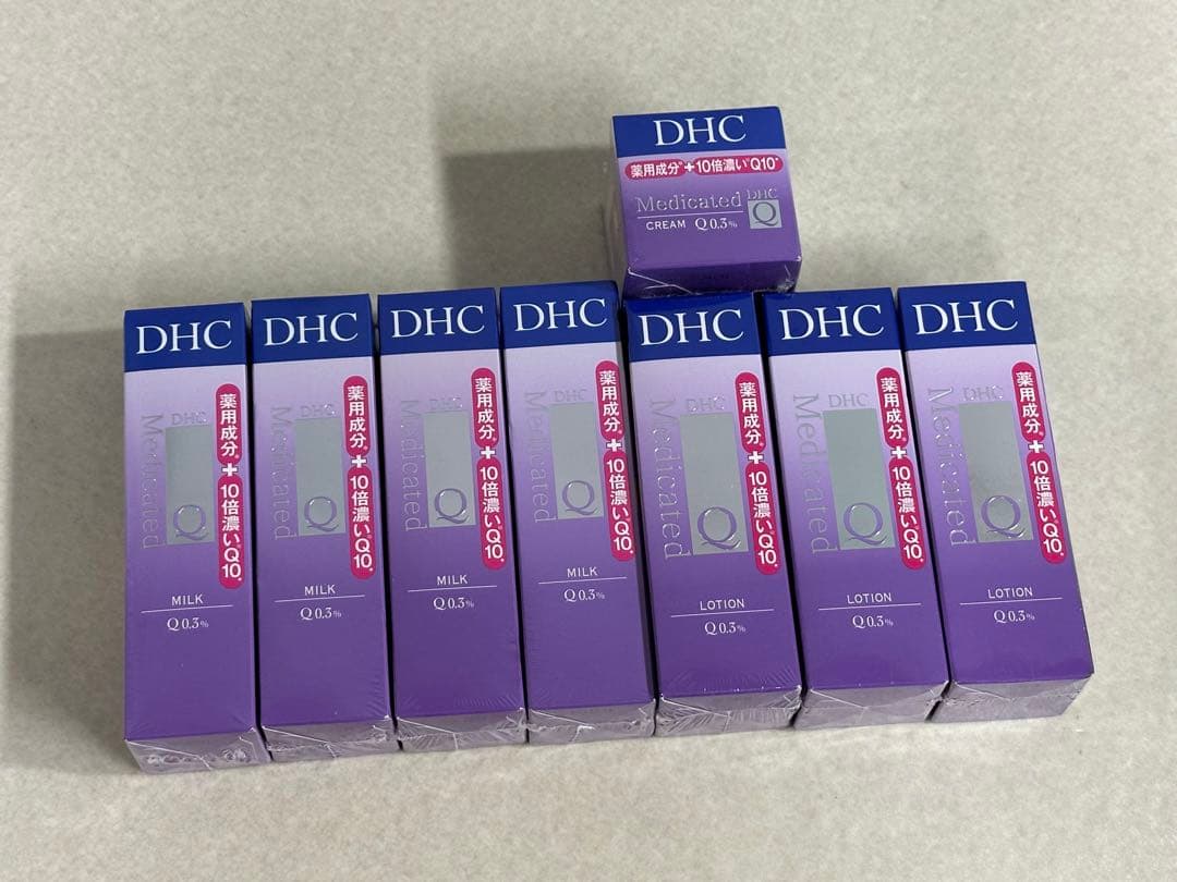 未開封品 DHC 薬用 Q ローションフェースミルク フェースクリーム セット