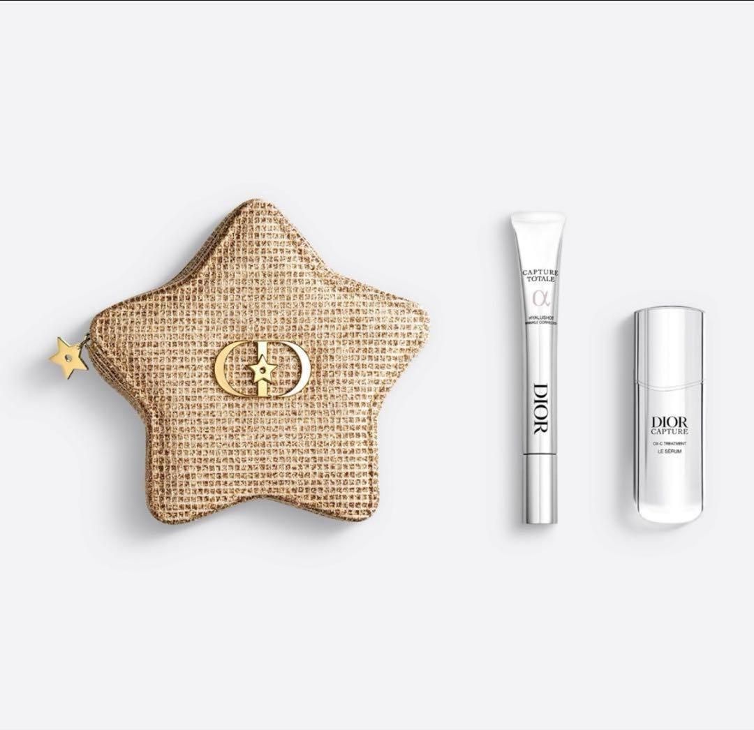 ディオールトータルヒアルショットホリデー2025 Diorの美容液 カプチュール トータル ヒアルショット他、1商品を使った