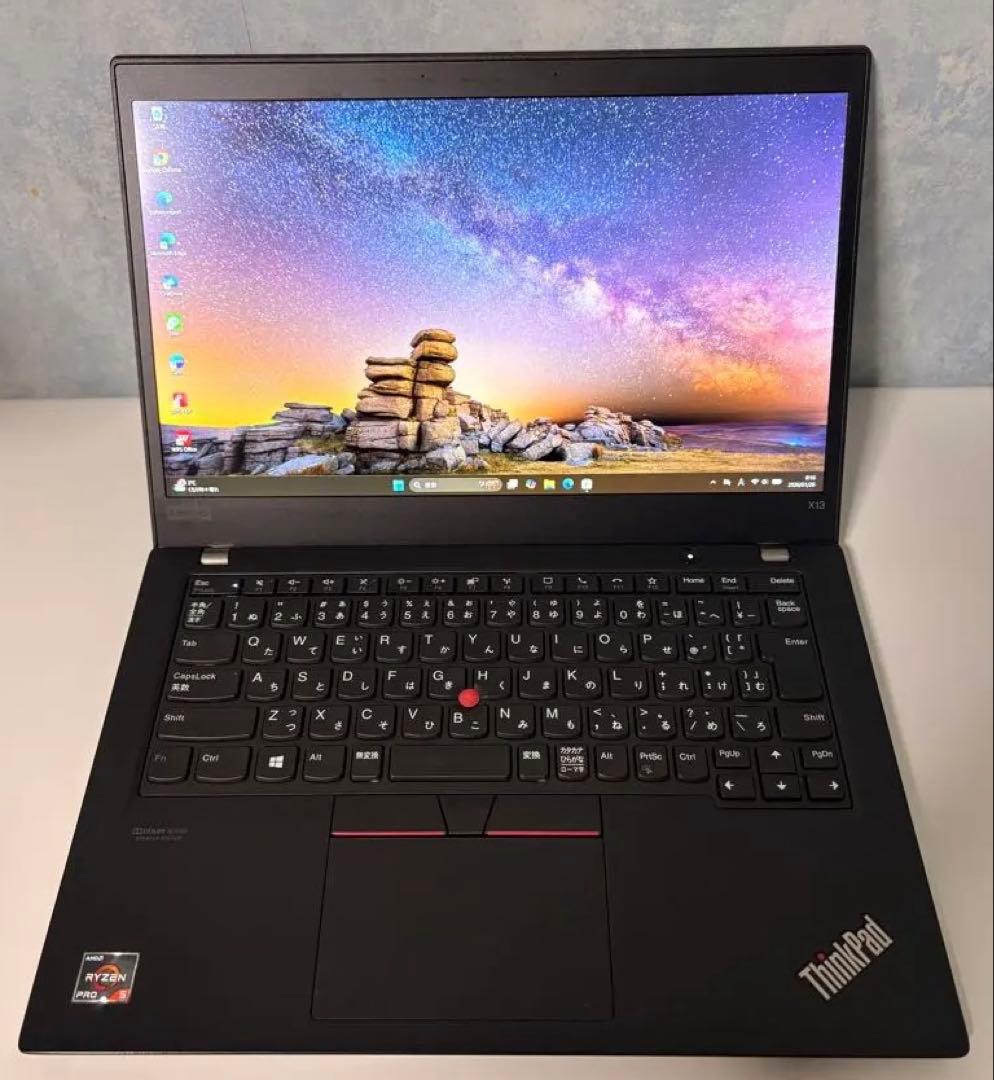 ⭐️Ryzen5Pro搭載⭐️Lenovo ThinkPad X13✨Win11