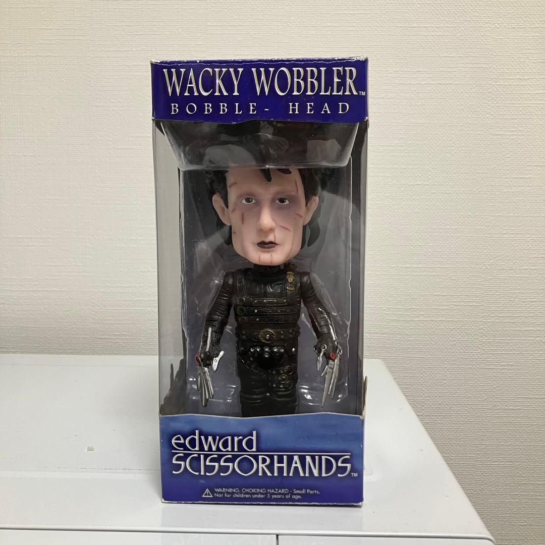 シザーハンズ バブルヘッド ワッキーワブラー ボビングヘッド ジョニーデップ