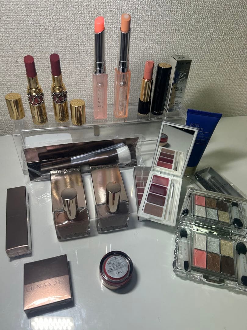 デパコス コスメ まとめ売り ルナソル イヴサンローラン ランコム　新品あり 2025新作コスメ】春限定アイパレも登場！人気デパコス12選【YSL・SUQQU