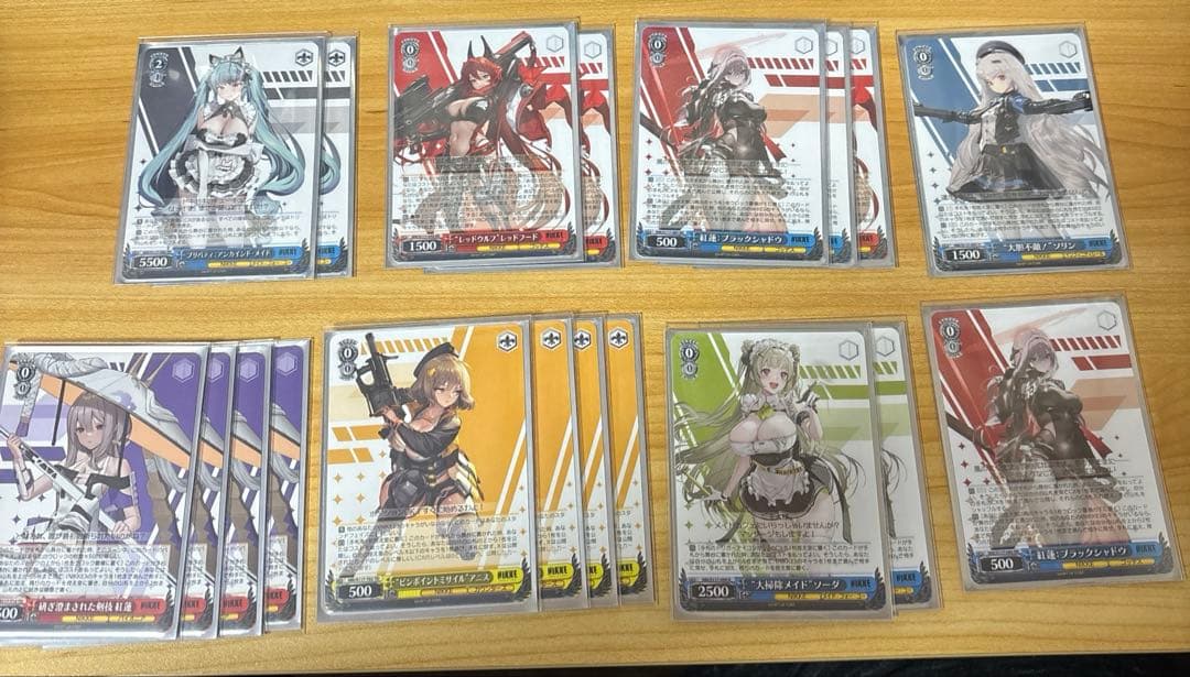 ヴァイスシュヴァルツ　NIKKEデッキ2個　門扉＋8宝　オマケあり