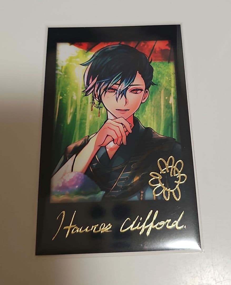 悪魔執事と黒い猫 あくねこ 夏の思い出 チェキ風 カード 箔押し