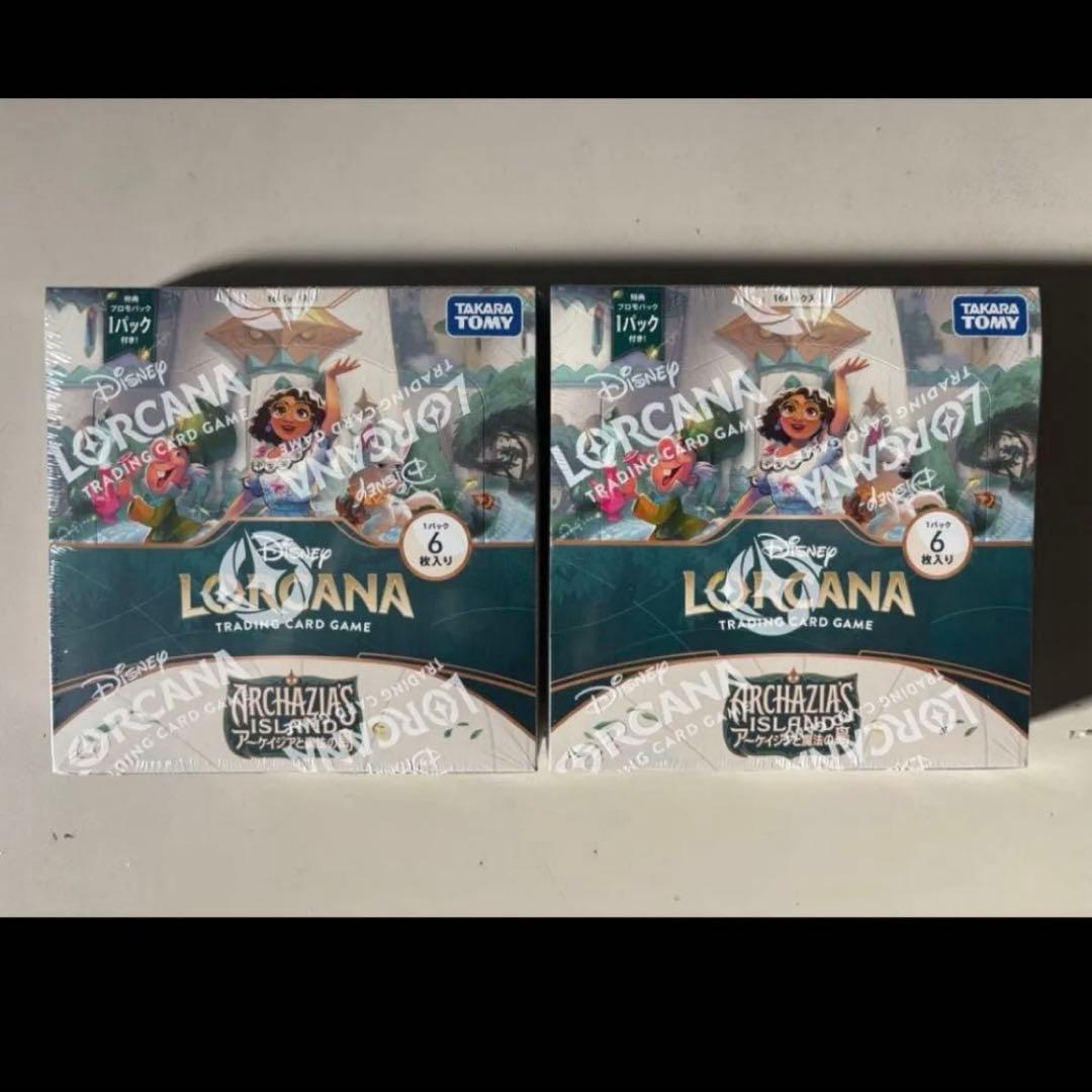 Disney ロルカナ アーケイジアと魔法の島 BOX シュリンク付き