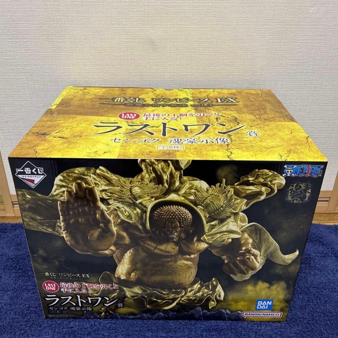 一番くじ ワンピース ラストワン賞　センゴク 魂豪示像　フィギュア