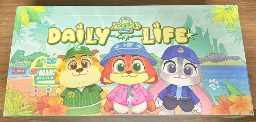 正規品 ズートピア2 miniso ぬいぐるみ アソートbox 未開封