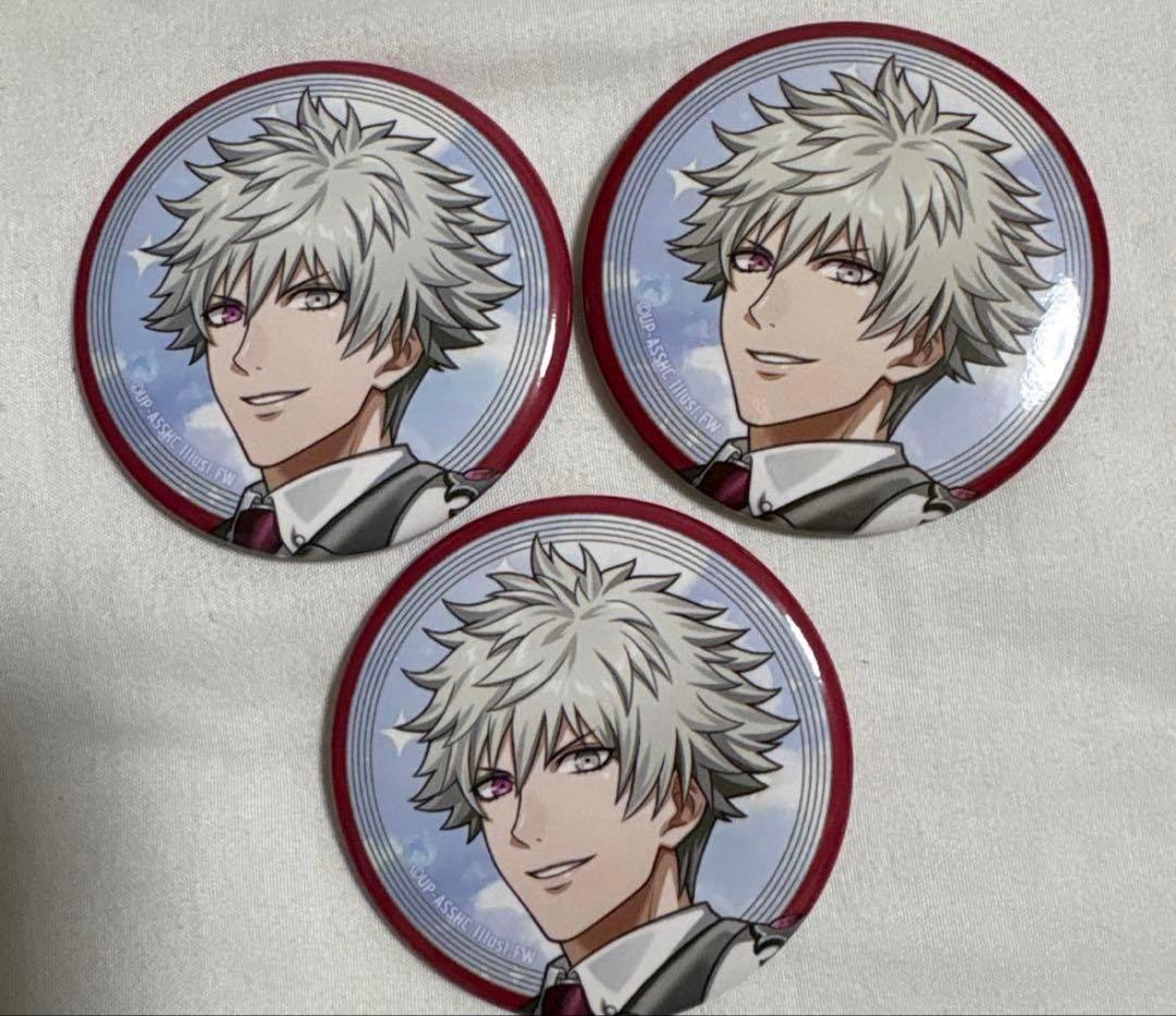 ASS HC 缶バッジ うたプリ 黒崎蘭丸 3個セット - メルカリ