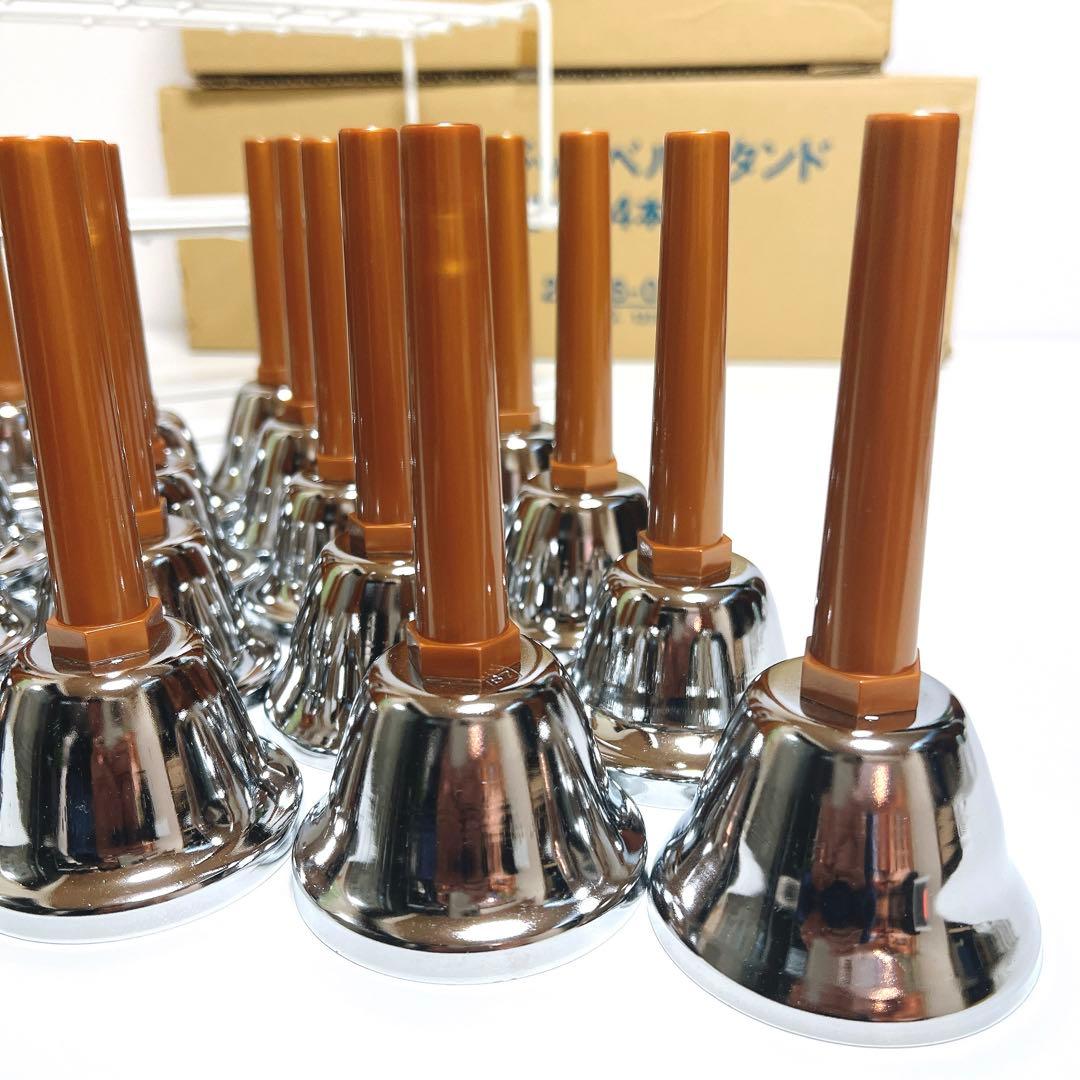 美品】UCHIDA ハンドベル 23音セット ウチダ ミュージックベル ケース