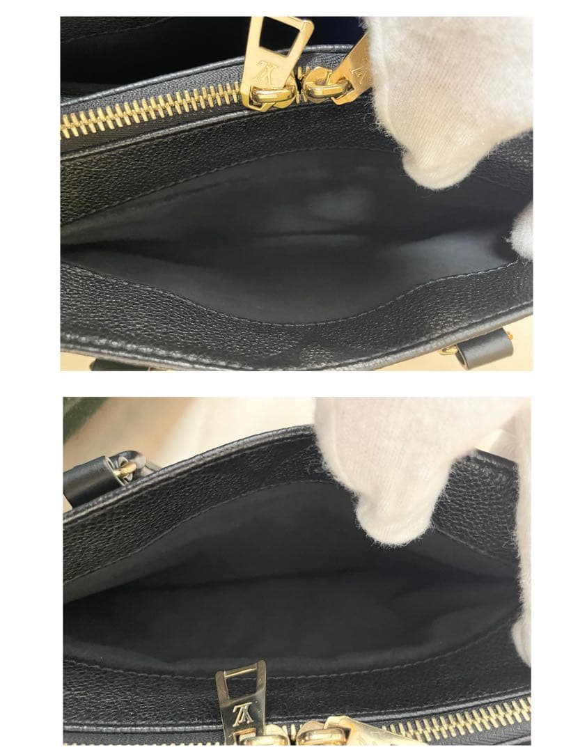 RFID 正規品 ルイヴィトン オンザゴーEW アンプラント ブラック - メルカリ