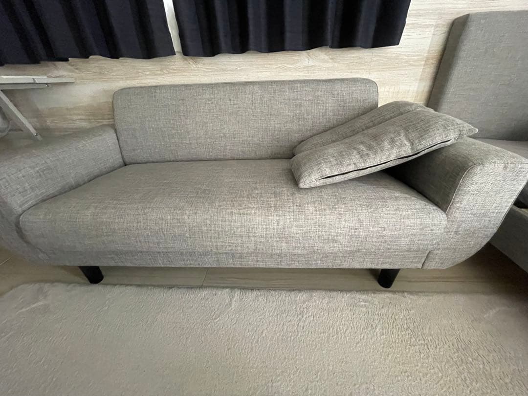 【期間限定25%オフ】LOWYA ソファ2.5人掛け