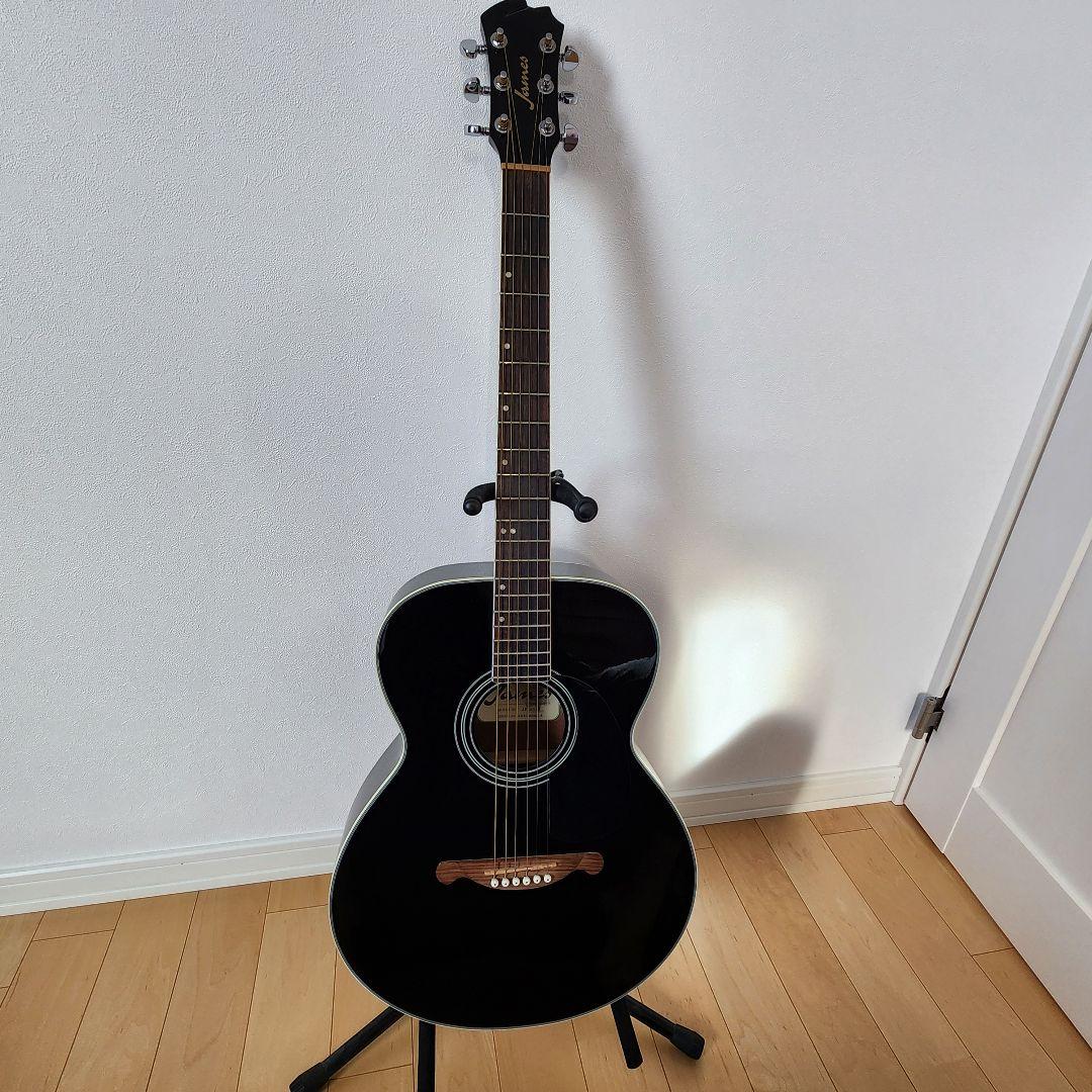 ジェームスアコースティックギターJF350BK
