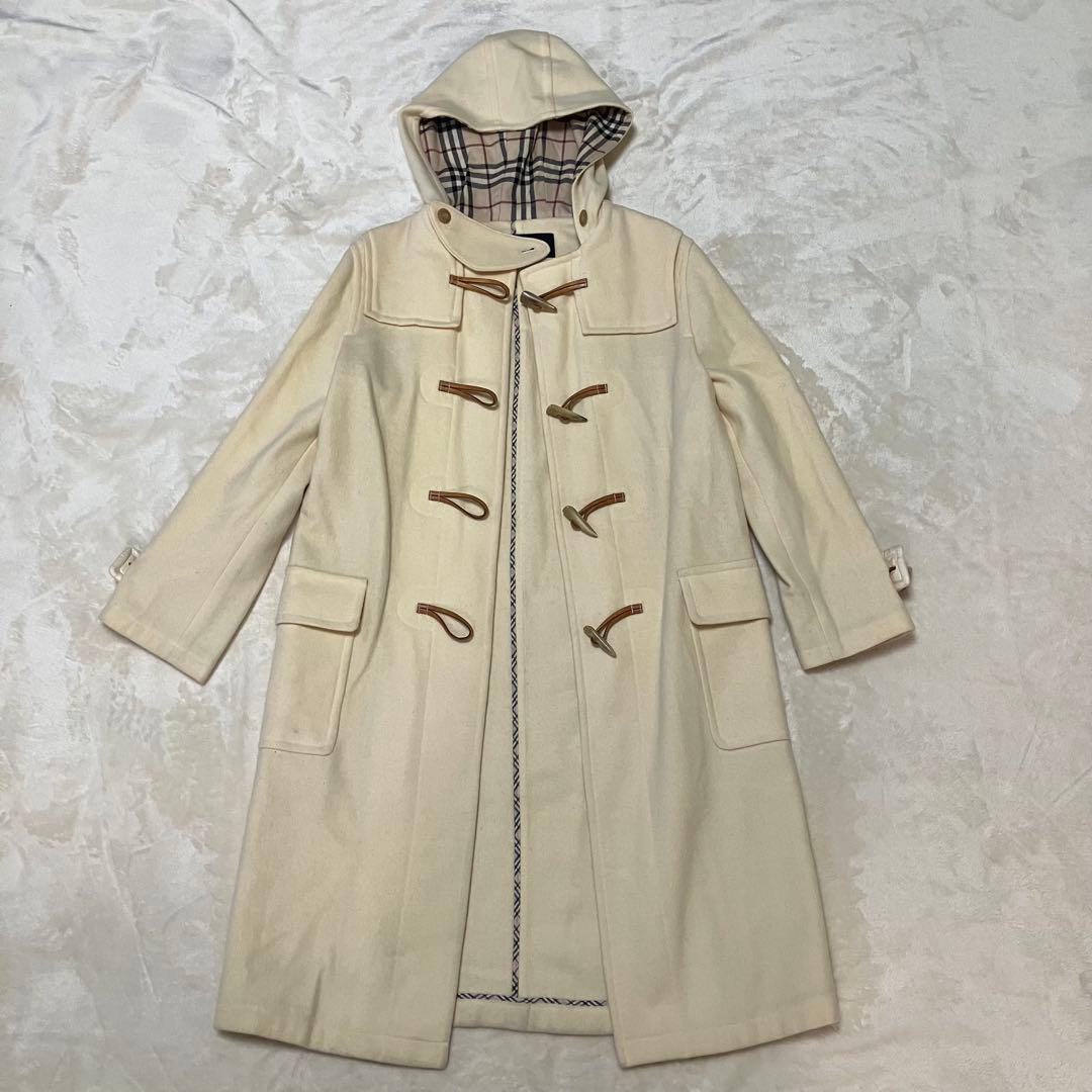 Burberry London ダッフルコート ホワイト トグル