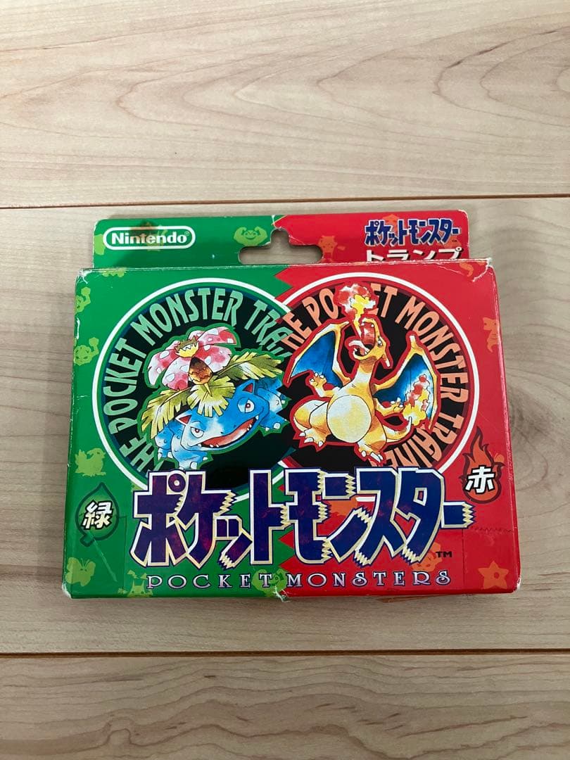 初代 ポケットモンスター トランプ 緑 赤 54枚×2 ポケモン トランプ 緑 初代 ポケットモンスター ポケモントランプ