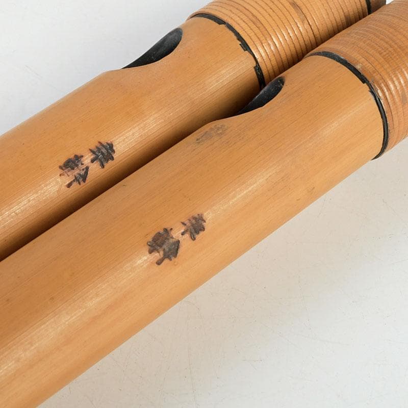 木管楽器 竹製 横笛 篠笛 みさと笛 幸幹 2本 袋付 V 9634 - メルカリ