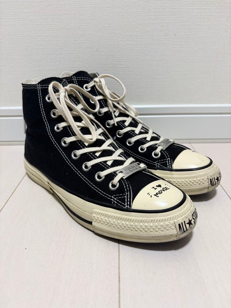 DAIRIKU CONVERSE ALL STARS スニーカー コンバース コンバース×ダイリク「オールスター」スニーカー、“落書き風”プリント