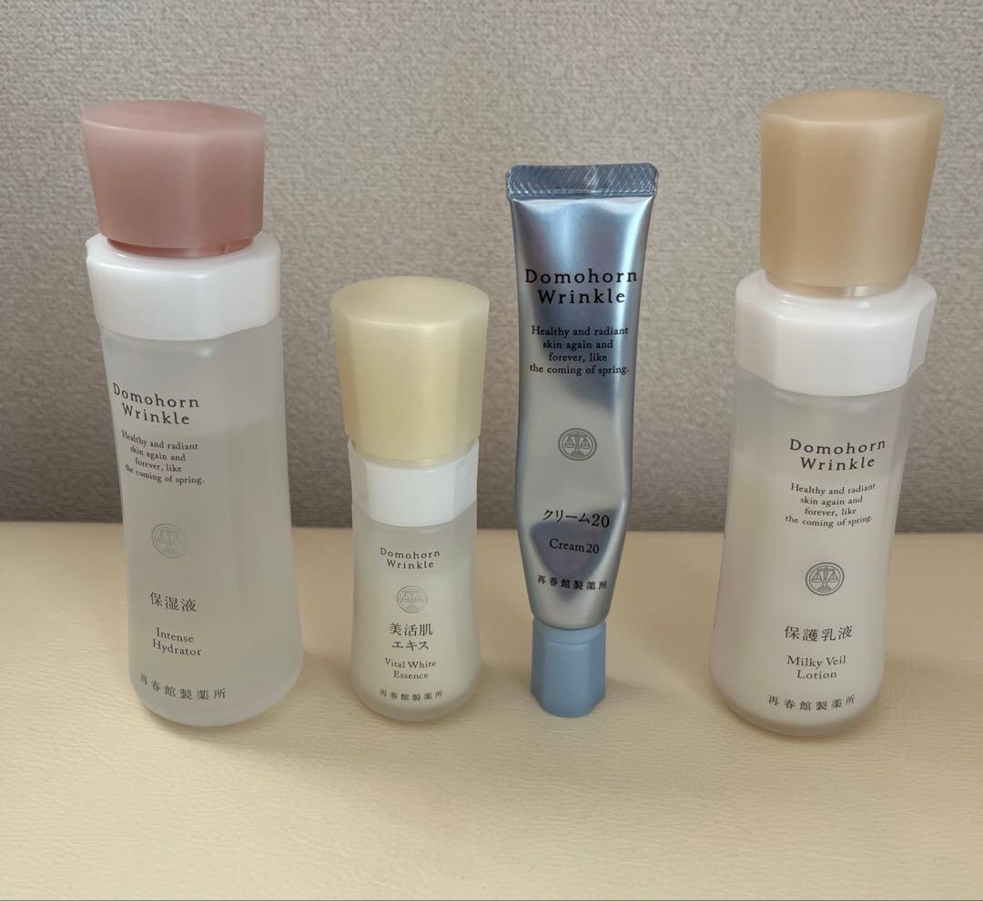 再春館製薬所　ドモホルンリンクル　基本4点セット