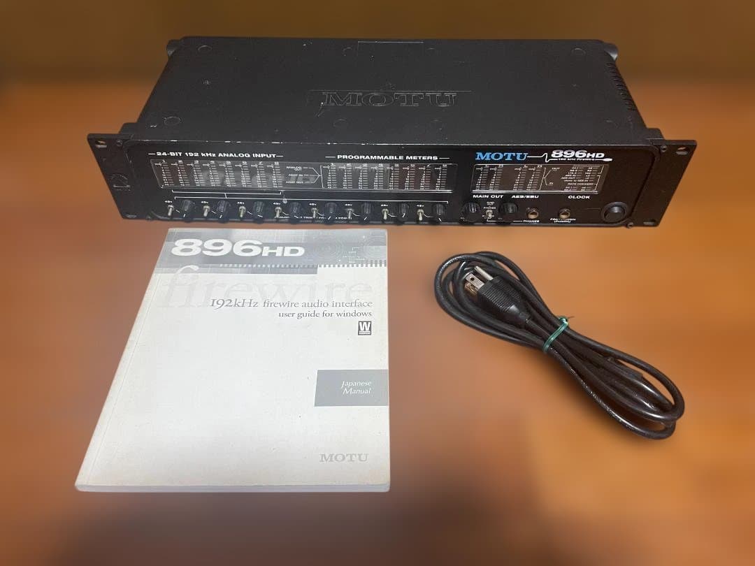 MOTU 896HD オーディオインターフェース