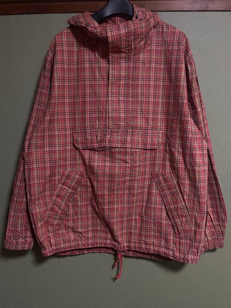 GAP OLDGAP コットン　アノラック　チェック　オールド　ギャップ