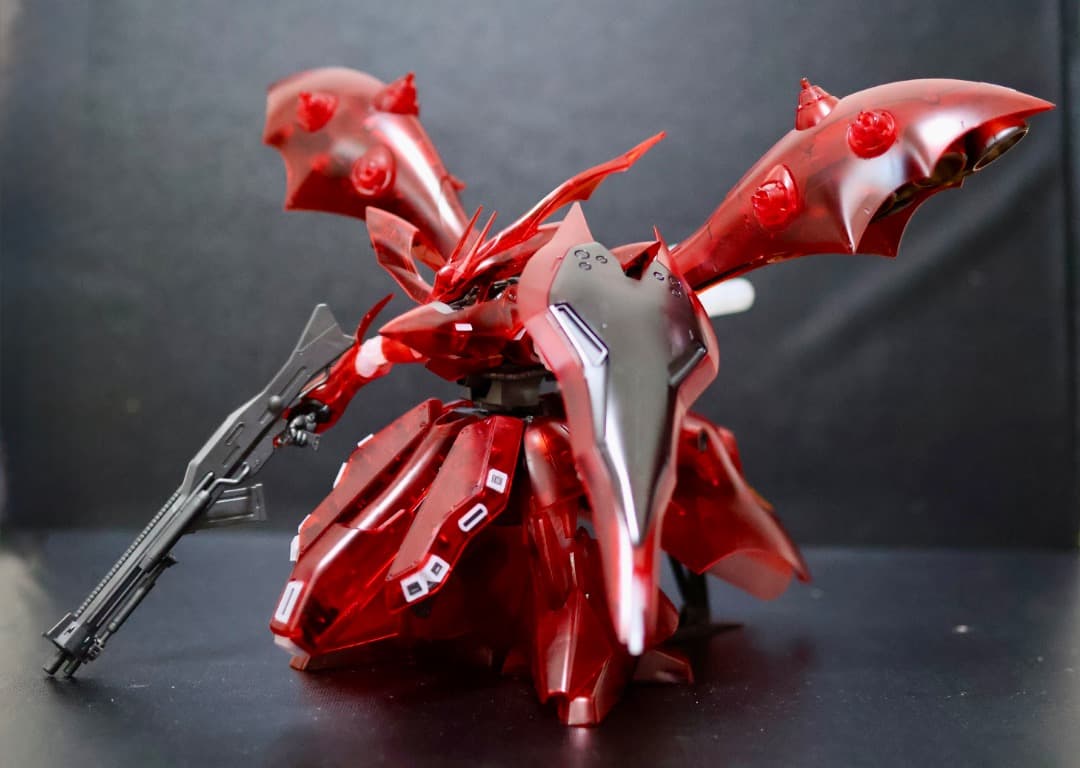 HG 1/144 MSN-04Ⅱ ナイチンゲール [クリアカラー] - メルカリ