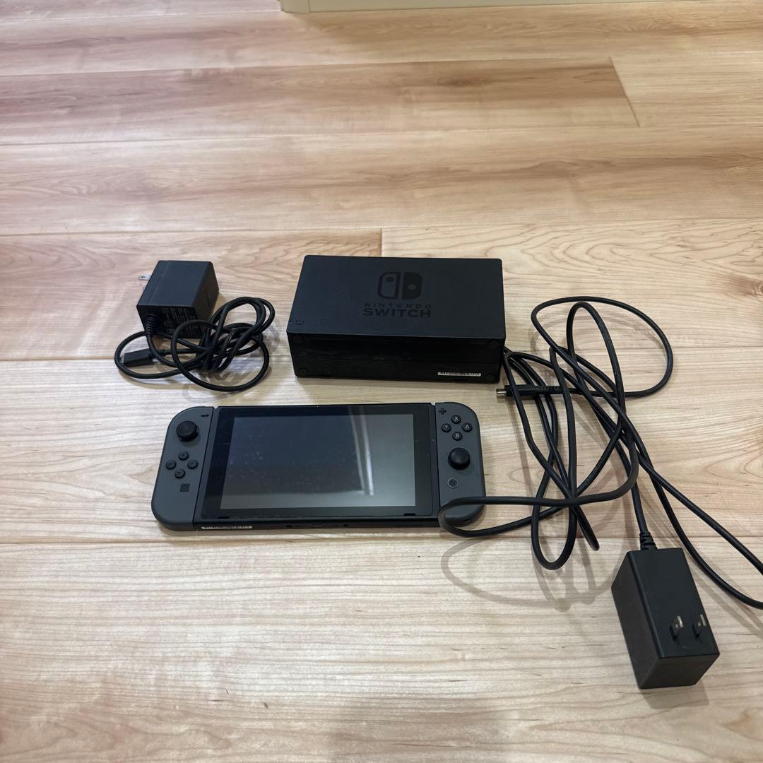 Nintendo Switch グレー 本体 ドック付き
