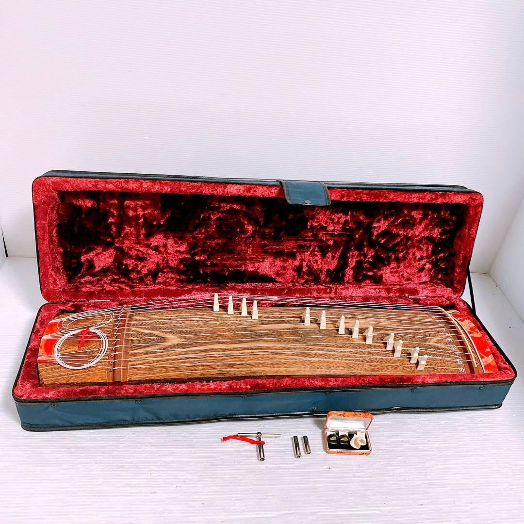 ゼンオン 文化琴　ケース付き　　②