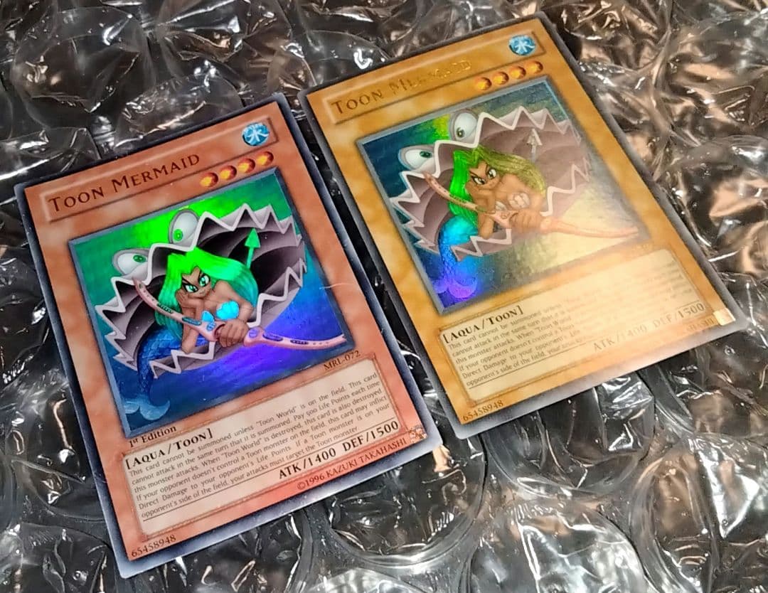 大特価 エラー faded 遊戯王 トゥーン・マーメイド ウルトラレア 初期