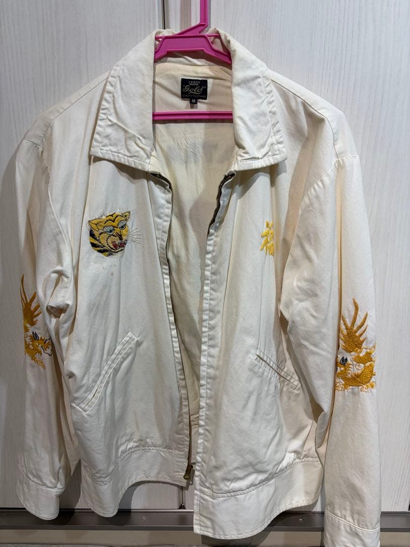 Gold ホワイト ベトジャン　M 東洋エンタープライズ