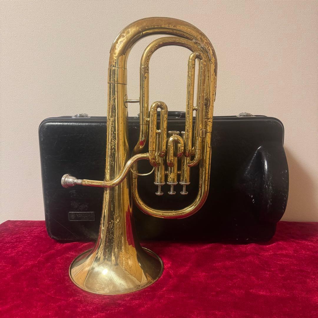 YAMAHA ヤマハ アルトホルン YAH202 金管楽器 音出し確認済 中古楽器情報】YAMAHA『YAH202（アルトホルン）』入荷致しました