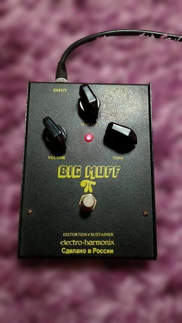 electro-harmonix BIG MUFF　黒マフ ロシア製