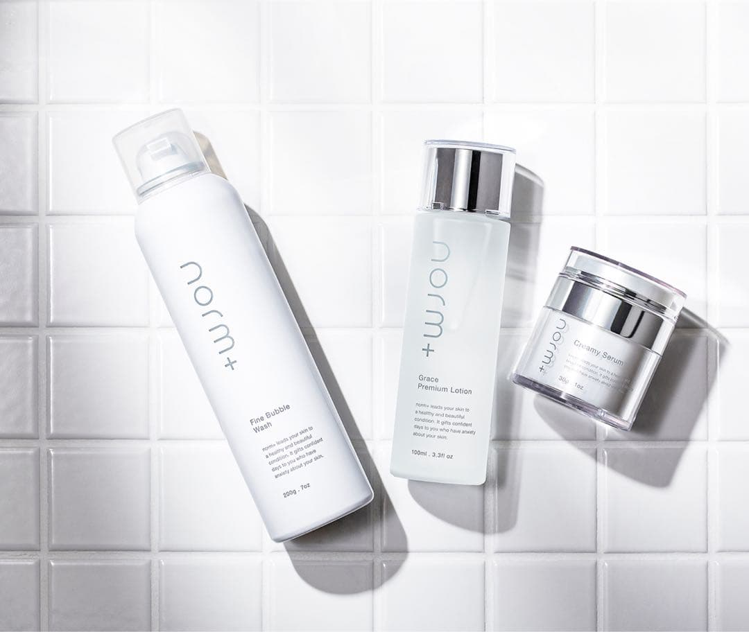 norm+ デイリーケア3点セット　愛沢えみりプロデュース③