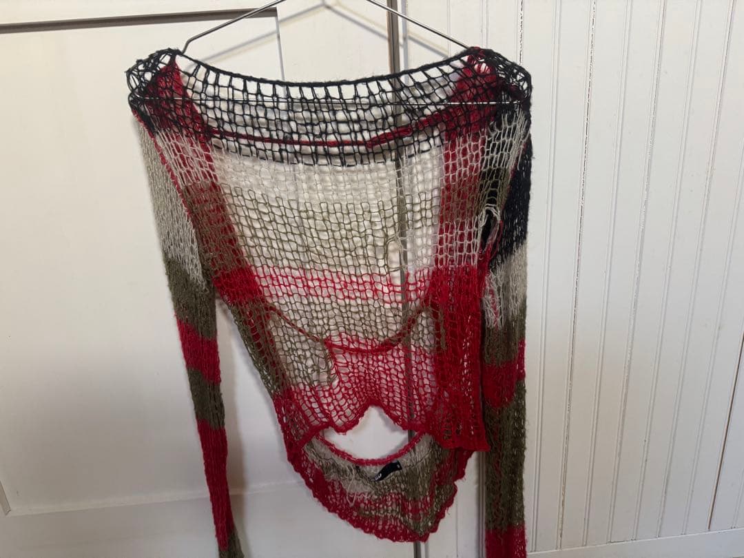 jaded londonニット JADED LONDON/Acid Wash Stray リブニット (JADED LONDON/ニット