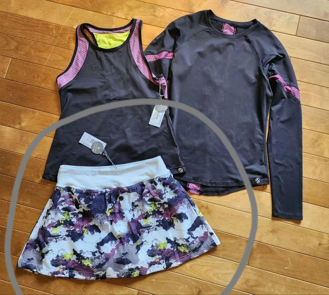 lija スコート(テニス　リージャ　ルルレモン　アドミラル)