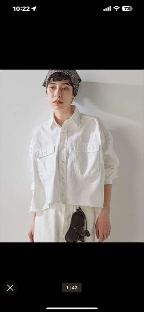 Whim Gazette デニムシャツ