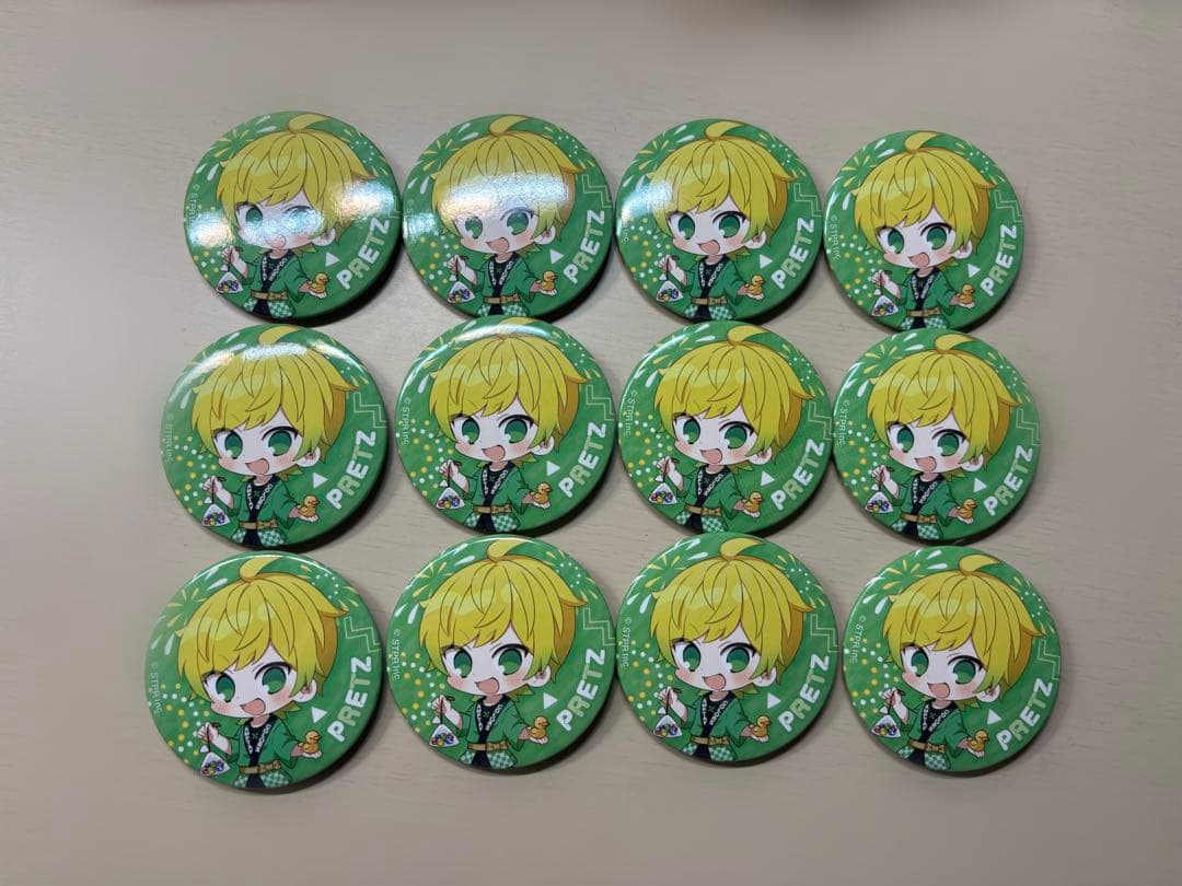 AMPTAK ぷりっつ 法被デフォ缶バ 12点