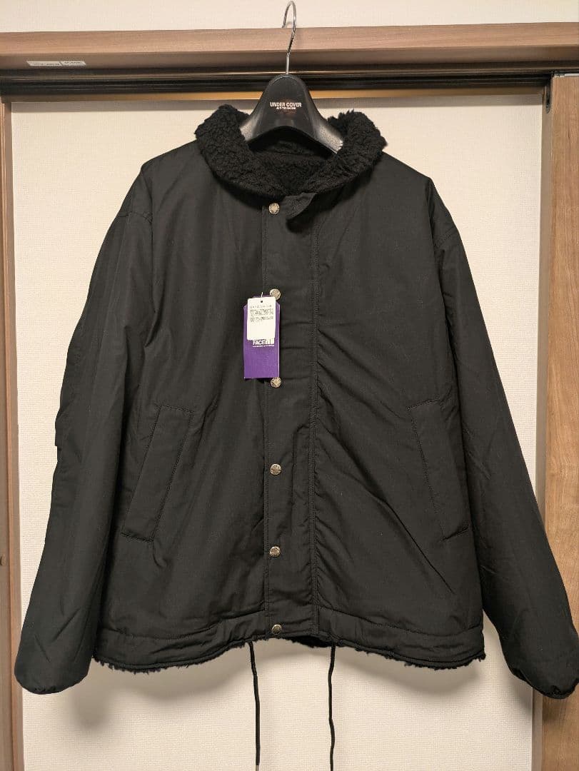 THE NORTH FACE PURLE LABE　ウールボアリバーシブル　M