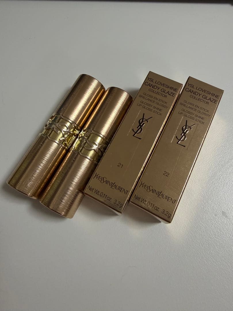 【限定色】YSLノエル 2025 ラブシャイン キャンディグレーズ21.22